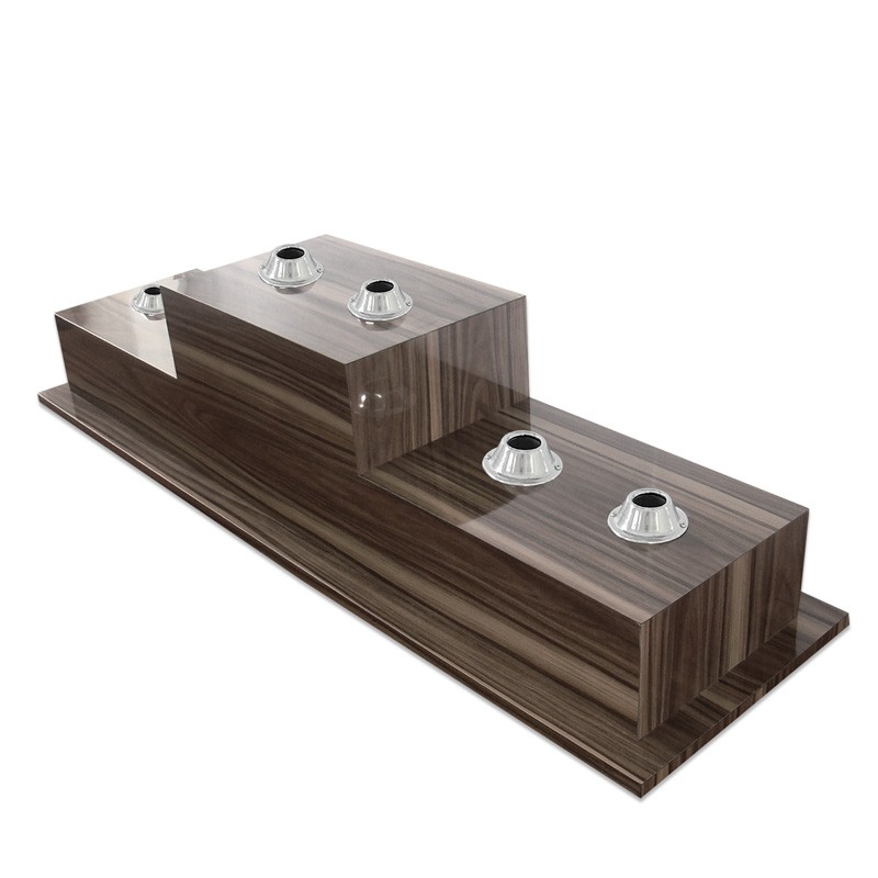 Base Modular de madeira revestida em f�rmica na cor �frica