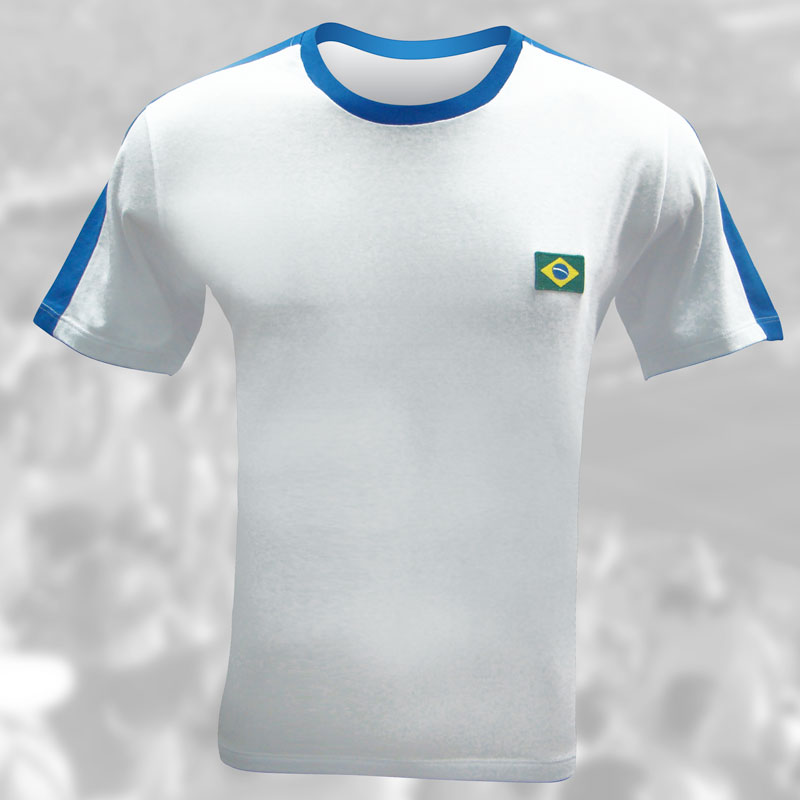Camiseta Coleção Torcedor Brasileiro-CM20BZ, t-shirt roblox brasil feminina  