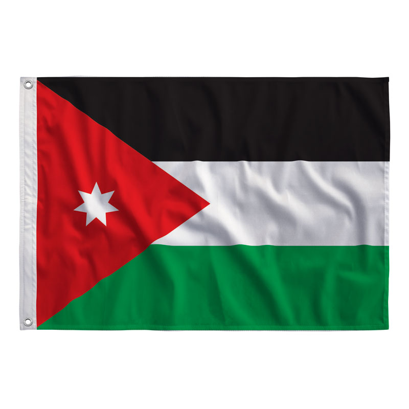 Bandeira Jordânia