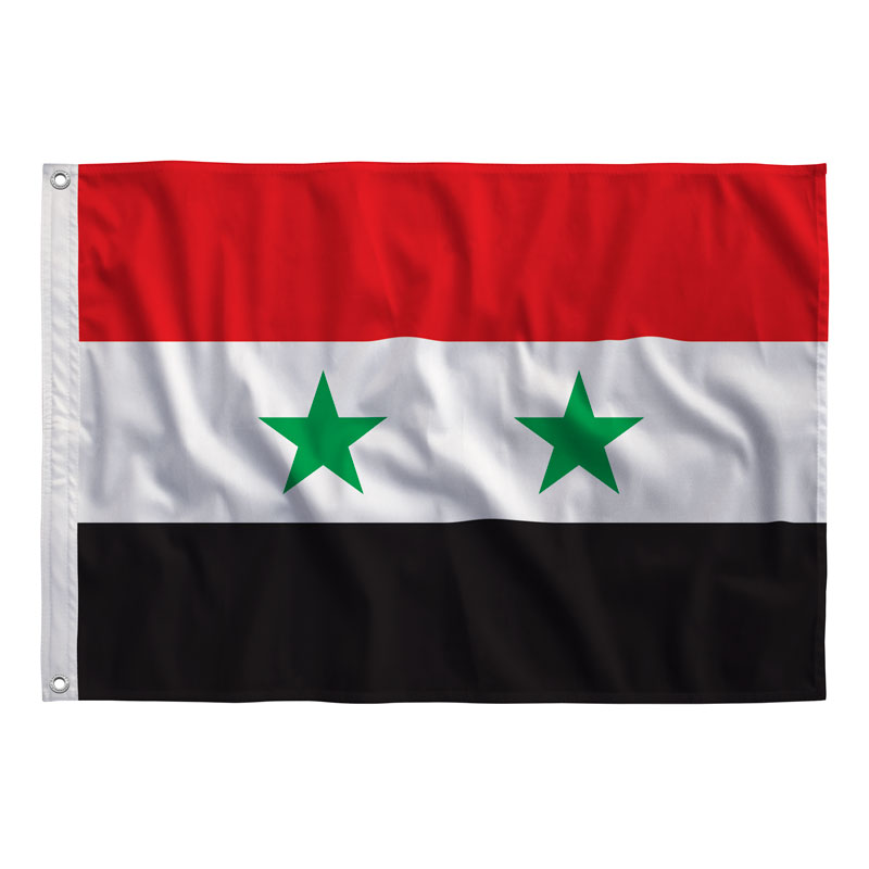 Bandeira Oficial S�ria (Antiga - Assad)